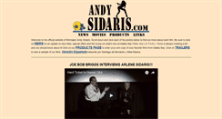 Desktop Screenshot of andysidaris.com