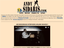 Tablet Screenshot of andysidaris.com